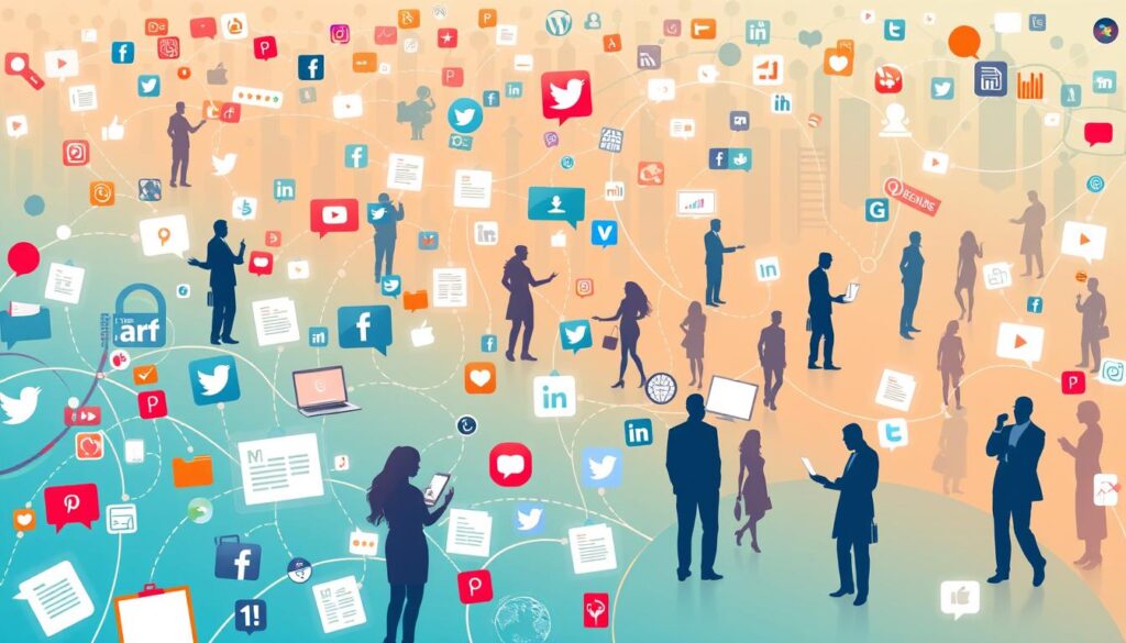 social media job search